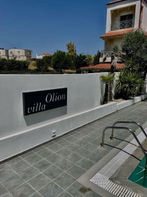 Villa Olion 아피토스 외부 사진